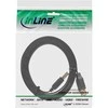 Kabelis USB InLine USB-A - USB-A 5 m Juodas (34605F)