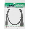 USB kabelis InLine USB-A - mikro B 0,5 m juoda (35405)