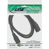 USB kabelis InLine USB-A - USB-B 1,5 m Juodas (35615)