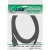 USB kabelis InLine USB-A - USB-B 2,5 m Juodas (35625)