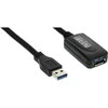 InLine USB-A 3.2 Gen.1 plėtinys, USB-A į USB-A, juodas - 5 m