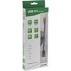 InLine USB 3.2 Gen.2 kabelis, tipas C iki A vyriškas/vyriškas, juodas - 2m