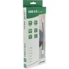 USB kabelis InLine USB-A - USB-C 1,5 m Juodas (35834)