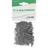 InLine Antivibraciniai smeigtukai ventiliatoriams 60 - 120mm, nustatyti 100 vienetų (36201P)