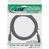 InLine Fejerverkai 9- pin - Fejerverkai 6- pin, 2m, Juodas (36902)