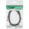 InLine Anana (F) 1m juoda (40861)