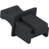 InLine Dulkių danga RJ45 lizdas juoda 1 gabalas (59942E)