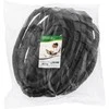 InLine spiralinės juostos kabelio mova, juoda - 25mm x 10m