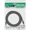 InLine Patch kabelis Cat.6A, S/FTP (PiMf), 500MHz, juodos spalvos - 5m