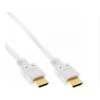 InLine 4K (UHD) HDMI laidas, baltas - 5m