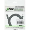InLine Patricord Crosover S / FTP, Cat6, Juodas, 5m (73605X)