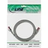 InLine patch kabelis, S/FTP (PiMf), Cat.6 [250MHz, PVC, varis, pilkas, 5m]