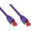 InLine patch cable Cat.6, S/FTP (PiMf), 250MHz, violetinė - 5m