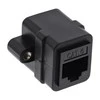 InLine ® Komutacinis kabelis Coupling UTP 2x RJ45 lizdas montavimui