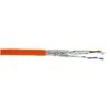 InLine S / FTP montavimo kabelis, PIMF, 7a Cat.7a, AWG23, 1200MHz, Halogen Free, Oranžinis, 300m (70300I)