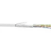 InLine SF / UTP tinklo pataisos laidas, Cat.5E, AWG26, CCA, PVC, balta, 100 m (72099W)