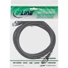 InLine Patch Cat.6A, S/FTP, PE lauko, juoda, 3m