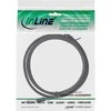 InLine 6A, S / FTP, PE lauko, juoda, 5m