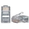 InLine Modulinis 8P8C kištukas, RJ45 skirtas prispaudimo mašinoms, RJ - ISDN juostinis kabelis, 100 vnt. (73098)