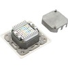 InLine 6, 2x RJ45 moterys, baltos (75602H)