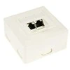 InLine Kištukinis lizdas (6 kat.), 2x RJ45, baltas (75602K)