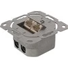 InLine Kištukinis lizdas (6 kat.), 2x RJ45, baltas (75602K)
