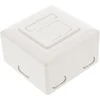 InLine Kištukinis lizdas (6 kat.), 2x RJ45, baltas (75602K)