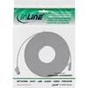 InLine ® Plokščias pleistras kabelis, U / FTP, 6A kat., TPE halogenas, laisvas, pilkas, 20m