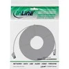 InLine ® Plokščias pleistras kabelis, U / FTP, Cat.8.1, TPE halogenas nemokamai, pilkas, 5m