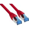 InLine Patch kabelis Cat.6A, S/FTP (PiMf), 500MHz, raudonas, 7,5 m (76807R)