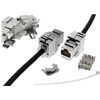 InLine Keystone Jack Snap-In modulis Cat.6A (76201A)