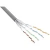 InLine Cable, Cat.6, S / FTP, PIMF, 100m, pilka (76499)