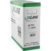 InLine Network Patchcord S / FTP, PIMF, Cat.6, Juodas, AWG27, PVC, CU, 100m (76499S)