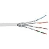 InLine 1000 Mbps RJ45 baltas 100m (76499W) tinklo kabelis
