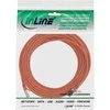 InLine 5 m Cat6a S / FTP (S-STP) Oranžinė kabelis sieciowy (76805O)
