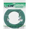 InLine Komutacinis kabelis - S / FTP (PiMf) - Cat.6A - 500MHz - Halogenas nemokamai - Varis - Žalia - 15m (76815G)