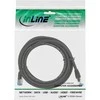 InLine Komutacinis kabelis - S / FTP (PiMf) - Cat.6A - 500MHz - Halogenas nemokamai - Varis - Juodas - 15m (76815S)