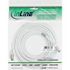 InLine Komutacinis kabelis - S / FTP (PiMf) - Cat.6A - 500MHz - Halogenas nemokamai - Varis - Baltas - 15m (76815W)