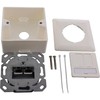 Inline Kištukinis lizdas, 2x RJ45, baltas (76842S)