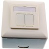 Inline Kištukinis lizdas, 2x RJ45, baltas (76842S)