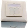 Inline Kištukinis lizdas, 2x RJ45, baltas (76842S)