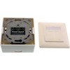 Inline Kištukinis lizdas, 2x RJ45, baltas (76842S)