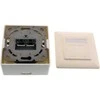 Inline Kištukinis lizdas, 2x RJ45, baltas (76842S)