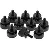 InLine Sraigtai korpuse 12mm Juoda 10 vnt (77770S)