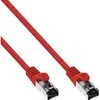 InLine ® Lankstinukas S / FTP PiMF Cat.8.1 Halogenas nemokamai 2000MHz raudona 10m