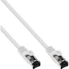 InLine ® Patch kabelis S / FTP PiMF Cat.8.1 Halogenas nemokamai 2000MHz balta 5m