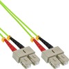 InLine Dvipusis SC / SC šviesolaidis, 50 / 125μm, OM5.5m (83505Q)