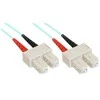 InLine Fiber Optic Patchcord SC/SC, 50/125 µm, OM3 10m (83510O)