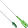 InLine ® Pluošto optinis paprastas kabelis, FTTH, LC / APC 8 ° į SC / APC 8 °, 9 / 125μm, OS2, 3m