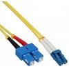 Inline Duplex LC / SC 9 / 125 μm, 0,5 m (88656S)